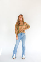 Load image into Gallery viewer, Very Plaid Things Turtleneck Sweater
