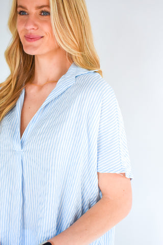 Serious Love Affair Striped Shirt