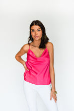 Load image into Gallery viewer, Satin Fever Cami Top
