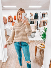 Load image into Gallery viewer, Casual Perfection Ribbed Sweater
