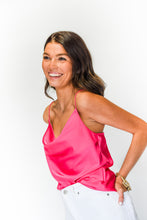 Load image into Gallery viewer, Satin Fever Cami Top
