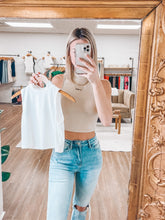 Load image into Gallery viewer, All Eyes On Me Mock Neck Tank
