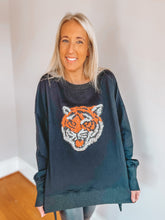 Load image into Gallery viewer, Totally Purr-fect Sequin Tiger Sweatshirt
