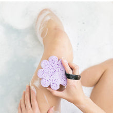 Load image into Gallery viewer, Spongelle Wild Flower Bath Sponge - French Lavender
