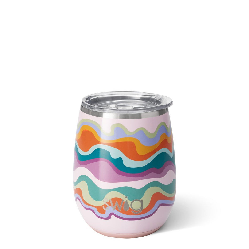 Swig Sand Art Stemless Wine Cup