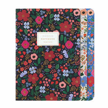 Load image into Gallery viewer, Wild Rose Stitched Notebook Set
