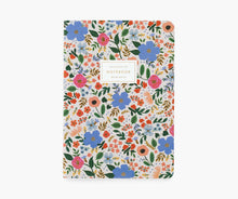 Load image into Gallery viewer, Wild Rose Stitched Notebook Set

